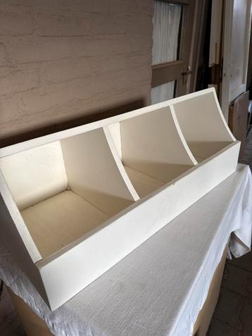 Grote Witte Gruttersbak - 72x34x27 cm beschikbaar voor biedingen