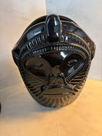 Moderne Zwarte Vaas, Huis en Inrichting, Zwart, Aardewerk of Porselein, Ophalen of Verzenden, Zo goed als nieuw