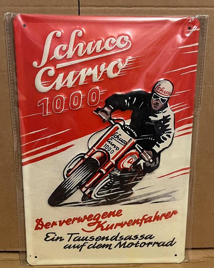 Schuco Curvo 1000 motoren blik, Verzamelen, Speelgoed, Nieuw, Ophalen of Verzenden