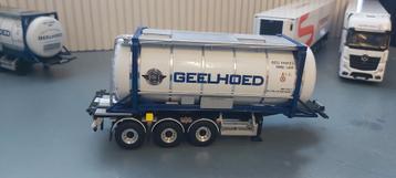 Geelhoed container met trailer wsi  beschikbaar voor biedingen