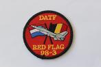 patch red flag  1998-3   datf   rnlaf  baf, Verzamelen, Verzenden, Zo goed als nieuw, Patch, Badge of Embleem
