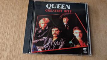 cd van QUEEN greatest hits beschikbaar voor biedingen