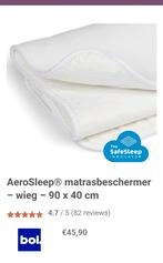 Aerosleep matrasbeschermer wieg 90x40cm, NIEUW!, Ophalen, Nieuw, Wieg