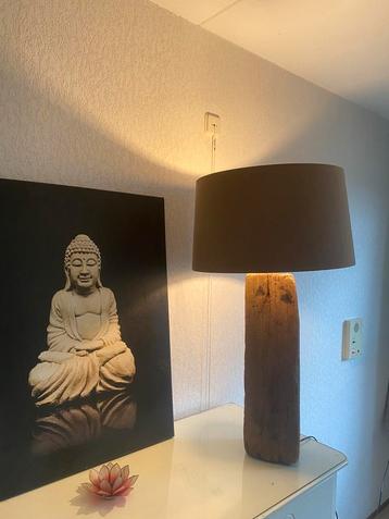 Mooie robuuste schemerlamp