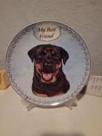Bord met rottweiler, Dieren en Toebehoren, Ophalen, Gebruikt