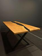 Boomstam Epoxy tafel, Ophalen of Verzenden, Zo goed als nieuw, 75 cm of meer, 60 cm of meer