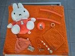 Zelfgehaakt Babydekentje Set - Oranje Kraamcadeau, Ophalen of Verzenden, Nieuw, Kraamcadeau