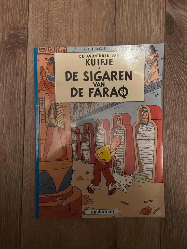 Stripboek Kuifje door Hergé - 03 sigaren van de farao, Boeken, Stripboeken, Zo goed als nieuw, Eén stripboek, Ophalen of Verzenden