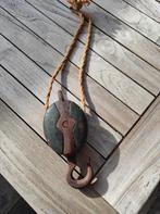 Houten katrol, Antiek en Kunst, Ophalen of Verzenden