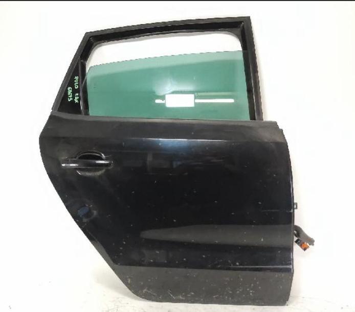 VW Polo 2013 Rechter Achterportier - Briljant Zwart, Auto-onderdelen, Carrosserie en Plaatwerk, Deur, Volkswagen, Achter, Gebruikt