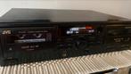 JVC TD-W216 cassettedeck. Schoon en netjes, Ophalen of Verzenden, Dubbel, JVC, High speed dubbing