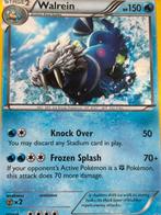 Walrein Pokémonkaart - Zeldzaam!, Ophalen of Verzenden, Gebruikt, Losse kaart, Foil