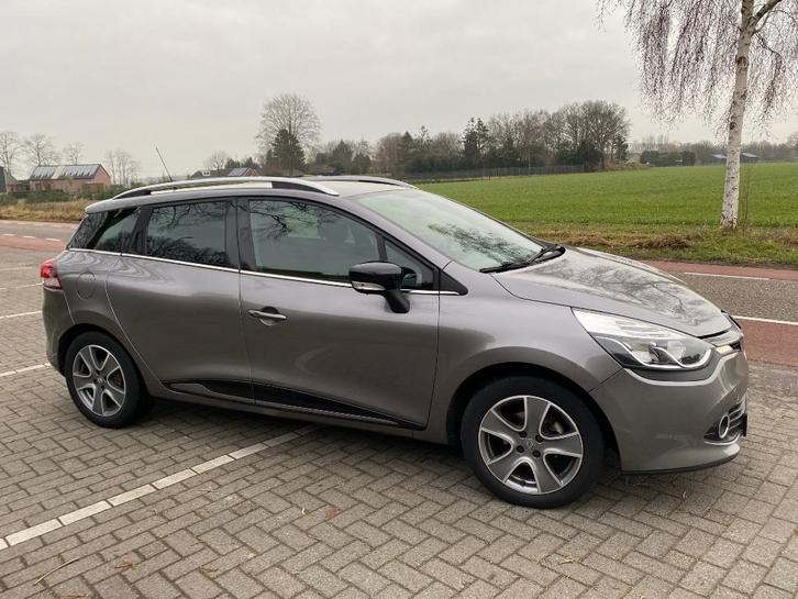 Renault Clio 0.9 TCE 90 Estate 2016 Grijs, Auto's, Renault, Particulier, Clio, Airbags, Airconditioning, Bluetooth, Centrale vergrendeling