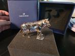 Swarovski Gray Wolf Beeldje - Gesigneerd, Verzamelen, Ophalen of Verzenden, Zo goed als nieuw, Figuurtje