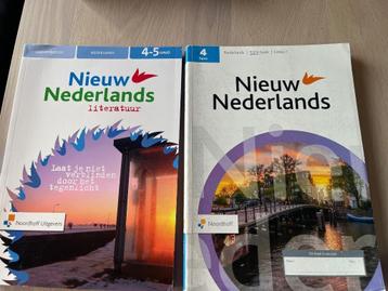 Nieuw Nederlands diverse schoolboeken havo en vwo  beschikbaar voor biedingen