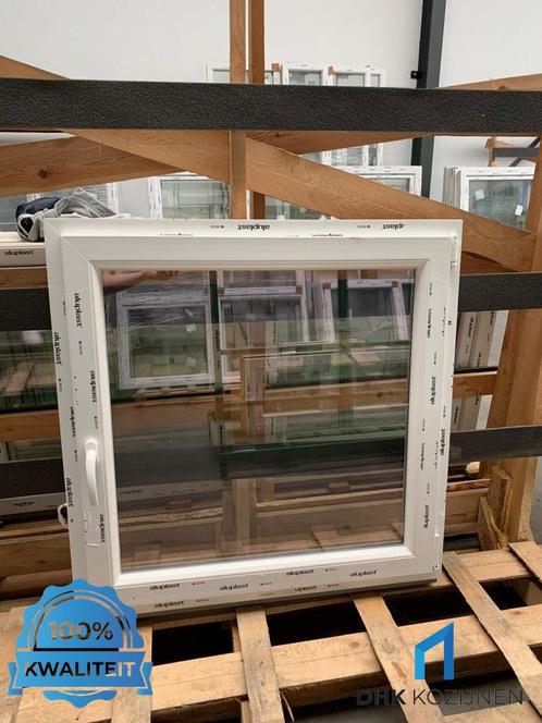 100x100 DRAAIKIEP KUNSTSTOF KOZIJN DIRECT LEVERBAAR, Doe-het-zelf en Verbouw, Kozijnen en Schuifpuien, Nieuw, Raamkozijn, Kunststof