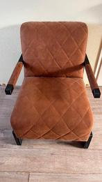 Stoere heerlijk zittende (bijna nieuwe) fauteuil, Ophalen, Overige materialen, 75 tot 100 cm, Zo goed als nieuw