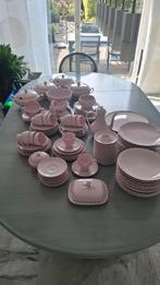 Hutschenreuter servies roze 107 delig, Ophalen