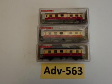 Adv-563 N Spoor Personenwagons 8064 K Fleischmann Lokalbahn beschikbaar voor biedingen