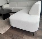 Hoekbank ecru boucle, Ophalen, Nieuw, Vierpersoons of meer