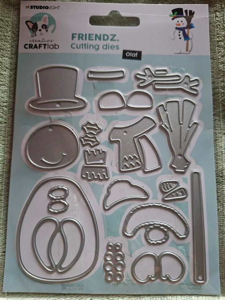 Studio Light Friendz Cutting Dies Olaf - Nieuw, Hobby en Vrije tijd, Knutselen, Nieuw, Materiaal, Ophalen of Verzenden