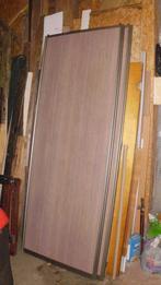 2 schuif deuren  85 cm breed  227 cm hoog, Ophalen, 80 tot 100 cm, 215 cm of meer, Binnendeur