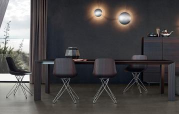Poliform Harmony design eettafel stoelen 3x nieuw beschikbaar voor biedingen