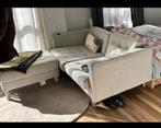 Bank + voetenbank Landskrona Ikea, Huis en Inrichting, Ophalen, Zo goed als nieuw, Minder dan 150 cm
