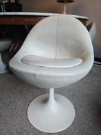DESIGN Johanson ontwerp vintage stoelen, Huis en Inrichting, Ophalen, Wit, Leer, Zo goed als nieuw
