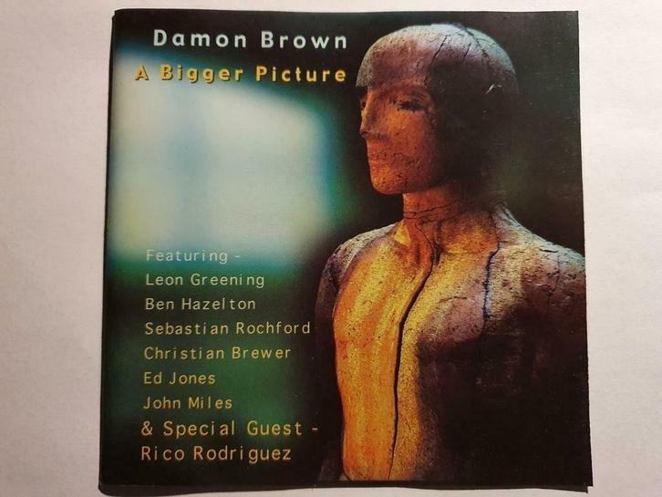 CD Damon Brown - A Bigger Picture (2001), Cd's en Dvd's, Cd's | Jazz en Blues, Gebruikt, Jazz, 1980 tot heden, Ophalen of Verzenden