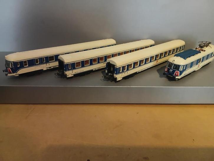 Lima treinset OBB transalpine, Hobby en Vrije tijd, Modeltreinen | H0, Gebruikt, Treinset, Gelijkstroom, Lima, Analoog, Ophalen of Verzenden