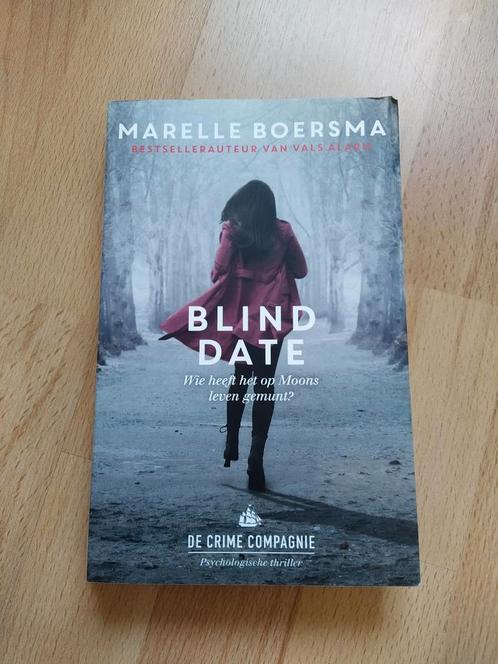 Boek. Mariëlle boersma. Blind date., Boeken, Thrillers, Zo goed als nieuw, Nederland, Ophalen of Verzenden