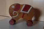 Olifant op wieltjes, Antiek en Kunst, Antiek | Speelgoed, Ophalen of Verzenden