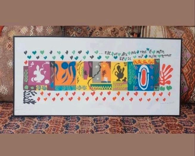 1001 Nights 'Juin '50' Originele Lithograph van Matisse, Antiek en Kunst, Kunst | Litho's en Zeefdrukken, Ophalen