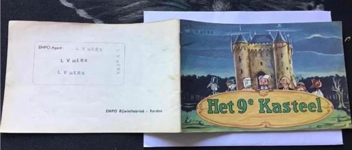 Het 9e kasteel door Harry Bruil uit 1952, Boeken, Stripboeken, Gelezen, Eén stripboek, Ophalen of Verzenden
