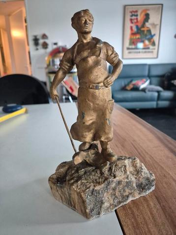 Vintage Beeld Smid - 24cm beschikbaar voor biedingen