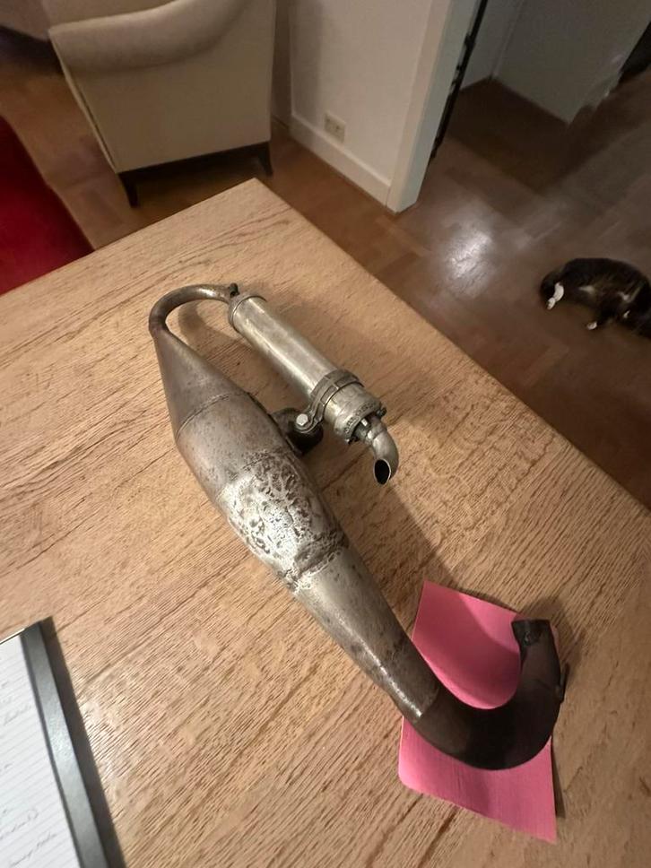 Malossi mhr team 1 uitlaat 70cc terugloop, Watersport en Boten, Hengelsport | Roofvissen, Gebruikt, Complete set, Ophalen of Verzenden