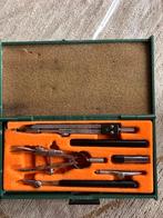 Te koop: oude set met passers., Antiek en Kunst, Ophalen of Verzenden