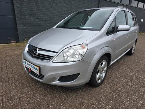 Opel Zafira 1.8 2008 Grijs airco rijdt goed trekhaak, Auto's, Opel, Bedrijf, Zafira, ABS, Airbags, Airconditioning, Boordcomputer