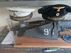 Kriegsmarine ww2 petten  2x repo, Verzamelen, Ophalen of Verzenden, Marine, Duitsland, Embleem of Badge
