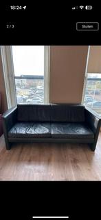 Leren 2-zits bank - 180x90 - Gratis af te halen, Ophalen, Gebruikt, 150 tot 200 cm, Tweepersoons