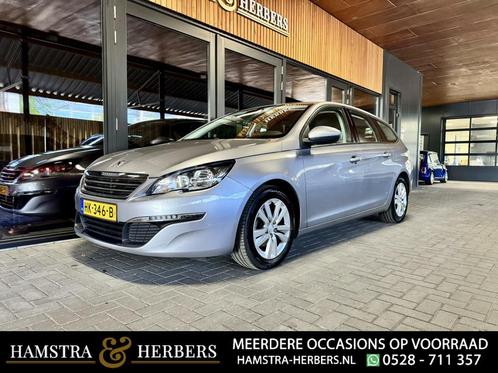 Peugeot 308 SW 1.6 BlueHDI Active grijs, Auto's, Peugeot, Bedrijf, Te koop, ABS, Airbags, Airconditioning, Alarm, Centrale vergrendeling
