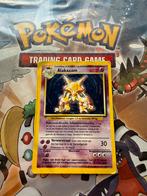 Alakazam 1995 pokemon kaart base set, Ophalen of Verzenden, Gebruikt