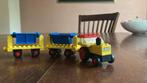 Lego Classic 686 kiepwagen en lader COMPLEET, Kinderen en Baby's, Speelgoed | Duplo en Lego, Verzenden, Gebruikt, Complete set