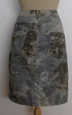 Stoere camouflage rok in bruin/grijs print van Sandwich! M, Maat 38/40 (M), Bruin, Ophalen of Verzenden, Zo goed als nieuw