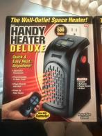 Handy heater deluxe voor stopcontact 500 watts, Huis en Inrichting, Ophalen, Overige soorten, Elektrisch, Nieuw