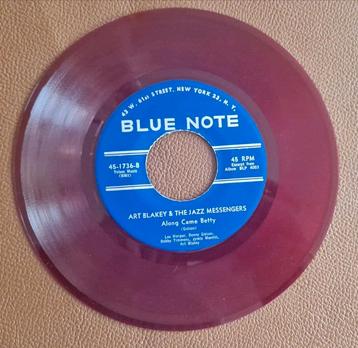 Zeldzame rode originele Blue Note 45-toeren Art Blakey beschikbaar voor biedingen