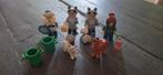 4 lego poppetjes, husky, paard, emmers en fles, Ophalen of Verzenden, Zo goed als nieuw