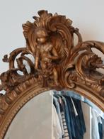 Stijlvolle XXL Franse Spiegel Kuifspiegel, Huis en Inrichting, Woonaccessoires | Spiegels, Ophalen, Rechthoekig