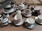 Riverdale servies zwart wit grijs, Antiek en Kunst, Antiek | Servies compleet, Ophalen